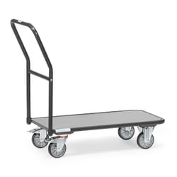 fetra 1200/7016 Diable manuel Contre-plaqué, Acier Chariot de transport