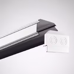 Trilux 2188600, Capuchon d'extrémité, Plafond, Blanc, Plastique, IP50, CE
