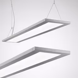 Trilux 7017951, LED, 4000 K, 5400 lm, IP20, Gris, Argent