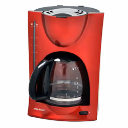 Efbe-Schott SC KA 1050 R, Machine à café filtre, 1,5 L, Dosette de café, 900 W, Rouge