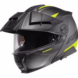 Schuberth E2 Defender Casque, noir-jaune, taille S pour Hommes