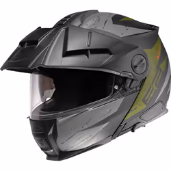 Schuberth E2 Explorer Casque, noir-vert, taille XL pour Hommes