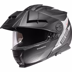 Schuberth E2 Explorer Casque, noir-gris, taille 53 pour Hommes
