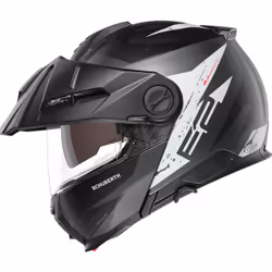 Schuberth E2 Explorer Casque, noir-gris, taille XL pour Hommes