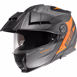 Schuberth E2 Explorer Casque, noir-orange, taille S pour Hommes