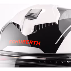 Schuberth S3 Storm Casque, noir-blanc-argent, taille 2XL pour Hommes
