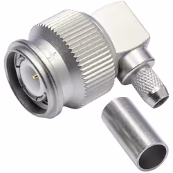 Informations techniques Connexion (composants) : à sertir Diamètre de câble : 4.95 mm Forme du connecteur : mâle, coudé Fréqu ...