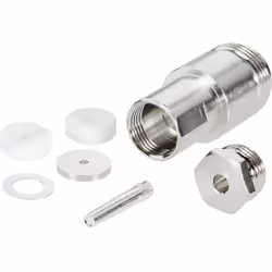 Informations techniques Connexion (composants) : raccord à vis Diamètre de câble : 2.70 mm Forme du connecteur : femelle, dro ...