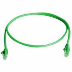 Telegärtner Cat.5e - Wiring 1:1 - U/UTP (PVC) MP8 100-3,0 green, 3 m