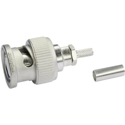 Telegärtner - 100027456 100027456 Connecteur bnc mâle, droit 50 ω 1 pc(s)