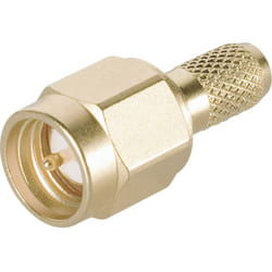100027633 100027633 Connecteur sma mâle, droit 50 ω 1 pc(s) - Telegärtner