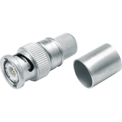 100023320 100023320 Connecteur bnc mâle, droit 50 ω 1 pc(s) - Telegärtner