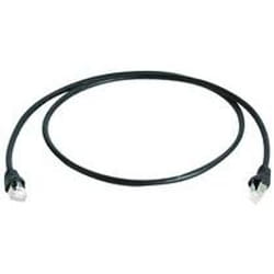 Telegärtner Patch Cord MP8 FS 600 LSZH- 5,0m câble de réseau Noir 5 m
