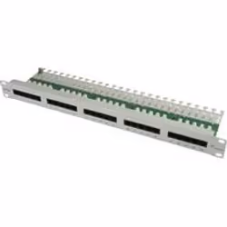 Telegärtner 25-port ISDN patch panel Cat.3, RJ-45, Montage de rack, 1U, DIN IEC 60068-1, 480 mm, 44,2 mm