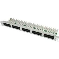 Telegärtner 50-port ISDN patch panel, Cat. 3 1U