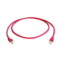 Telegärtner RJ45, 15 m câble de réseau Rouge Cat6a S/FTP (S-STP)