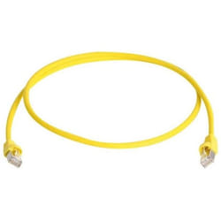 Telegärtner Cat.5e MP8 FS 100 LSZH 25.0m câble de réseau Jaune 25 m