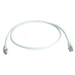 Telegärtner MP8 FS500 LSZH 1m câble de réseau Blanc Cat6a SF/UTP (S-FTP)