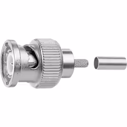 Informations techniques Connexion (composants) : à sertir Diamètre de câble : 3 mm Forme du connecteur : mâle, droit Fréquenc ...
