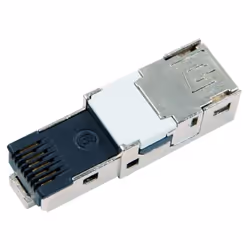 Telegärtner J80026A0004, RJ45, Noir, Acier inoxydable