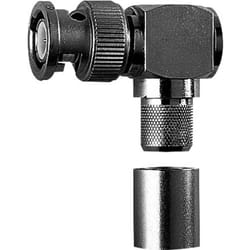 100023325 100023325 Connecteur bnc mâle, coudé 50 ω 1 pc(s) - Telegärtner