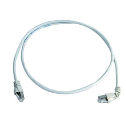 Telegärtner Cat.7 MP8 FS 600 LSZH 1m; 1x90-degrees câble de réseau Blanc 1,5 m