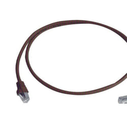Telegärtner Cat.7 MP8 FS 600 LSZH 2.0m; 1x90-degrees câble de réseau Rouge 2 m