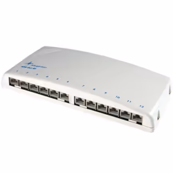 Telegärtner MPD12-HS CAT.6A, Cat6a, Blanc, 256 mm, 46 mm, 124 mm, 440 g