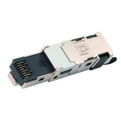 Telegärtner J80026A0045 connecteur de fils RJ45 Noir, Acier inoxydable