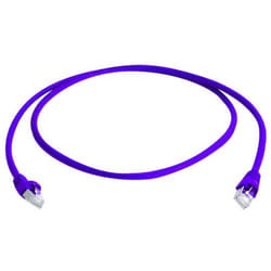 Telegärtner MP8 FS 500 LSZH 1m câble de réseau Violet Cat6a SF/UTP (S-FTP)
