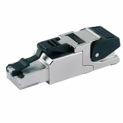Telegärtner J00026A2001, RJ-45, Noir, Argent