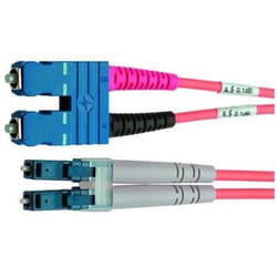 Telegärtner L00892A0075 câble de fibre optique 3 m SC LC OM4 Violet