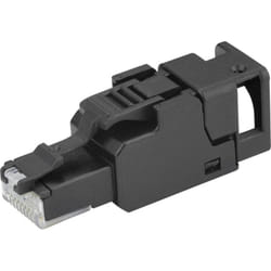 Telegärtner J00026A3000 connecteur de fils RJ-45 Noir