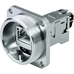 Connecteur femelle TOC IP68 Telegärtner J60020A0000 femelle droit métal 1 pc(s)