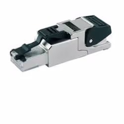 Telegärtner J00026A2002, RJ45, Noir, Acier inoxydable