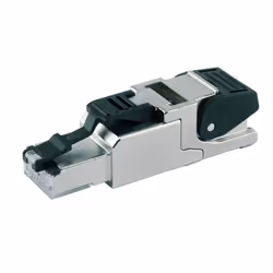 Telegärtner J00026A2004, RJ45, Noir, Acier inoxydable