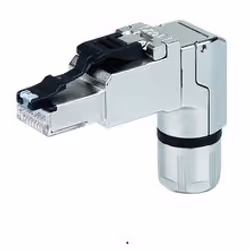 Telegärtner J00026A4002, RJ45, Noir, Acier inoxydable