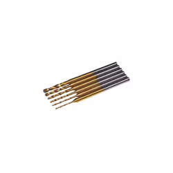 Conditionnement : 1 set Diamètre de la tige : 2.35 mm Matériaux : HSS Modèle : Foret cylindrique