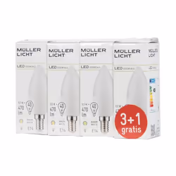 Müller-Licht 400258 energy-saving lamp 5,5 W E14 F