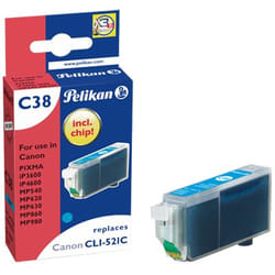 Pelikan Ink Cartridge cartouche d'encre 1 pièce(s) Cyan