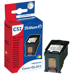 Pelikan C52 cartouche d'encre 1 pièce(s) Cyan, Magenta, Jaune