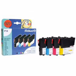 Pelikan 4107602, 4 pièce(s), Multi pack