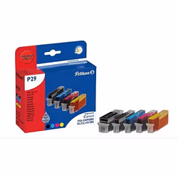 Pelikan P29 BK CMY PGBK, 24 ml, 12 ml, 644 pages, 5 pièce(s), Multi pack