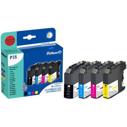 Pelikan PromoPack P35 cartouche d'encre Noir, Cyan, Magenta, Jaune