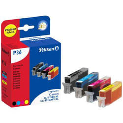 Pelikan 4111784 PagePack Photo noire, Photo gris, Photo magenta, Jaune photo