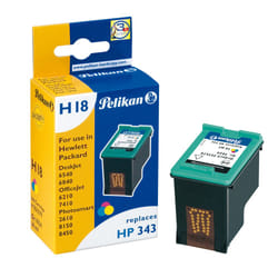 Pelikan H18 cartouche d'encre 1 pièce(s) Cyan, Magenta, Jaune