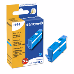 Pelikan H94 Cyan, Rendement élevé (XL), 825 pages, 1 pièce(s), Paquet unique