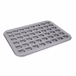 Städter We love baking, Moule à quatre quarts, Rectangulaire, 250 °C, Argent, Métal, 400 mm