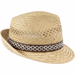 Albatros 4018623006855, Adulte, Mâle, Chapeau, Beige, EUE, Chapeau de paille