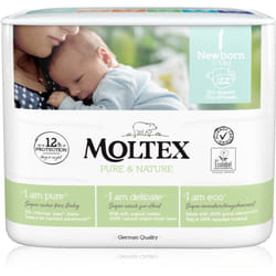 Moltex Pure & Nature Newborn Size 1 2 - 5 kg 22 pcs
